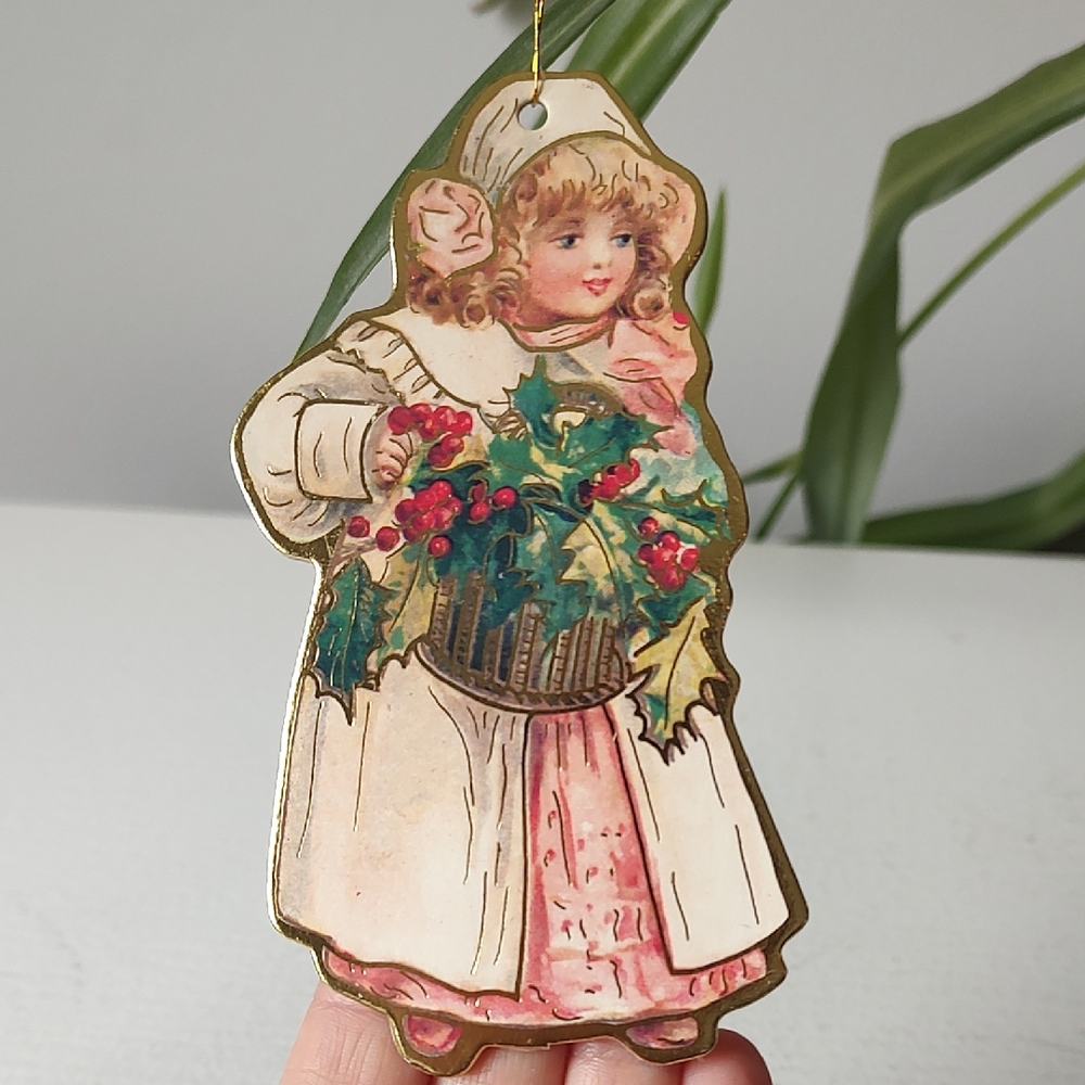 Die Cut Cardboard Christmas‎ Ornament